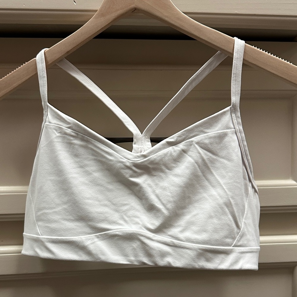 Athleta Vital White Sports Bra